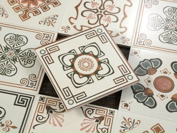 Gạch bông cổ điển hoa văn
