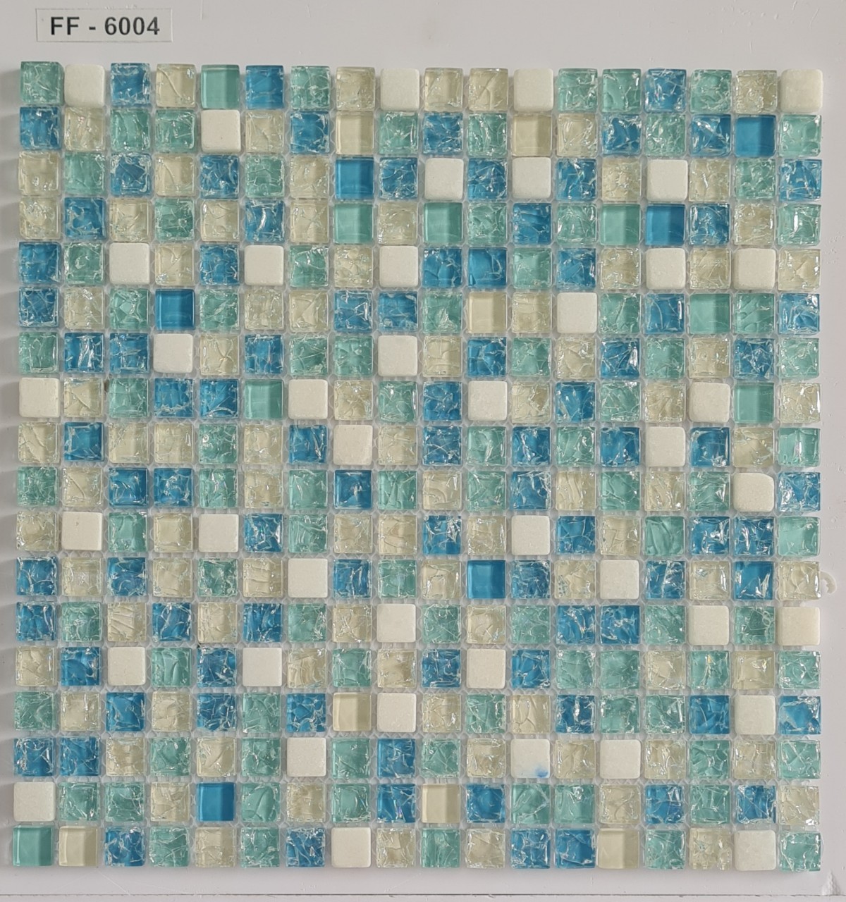 Gạch mosaic thủy tinh đá 6004